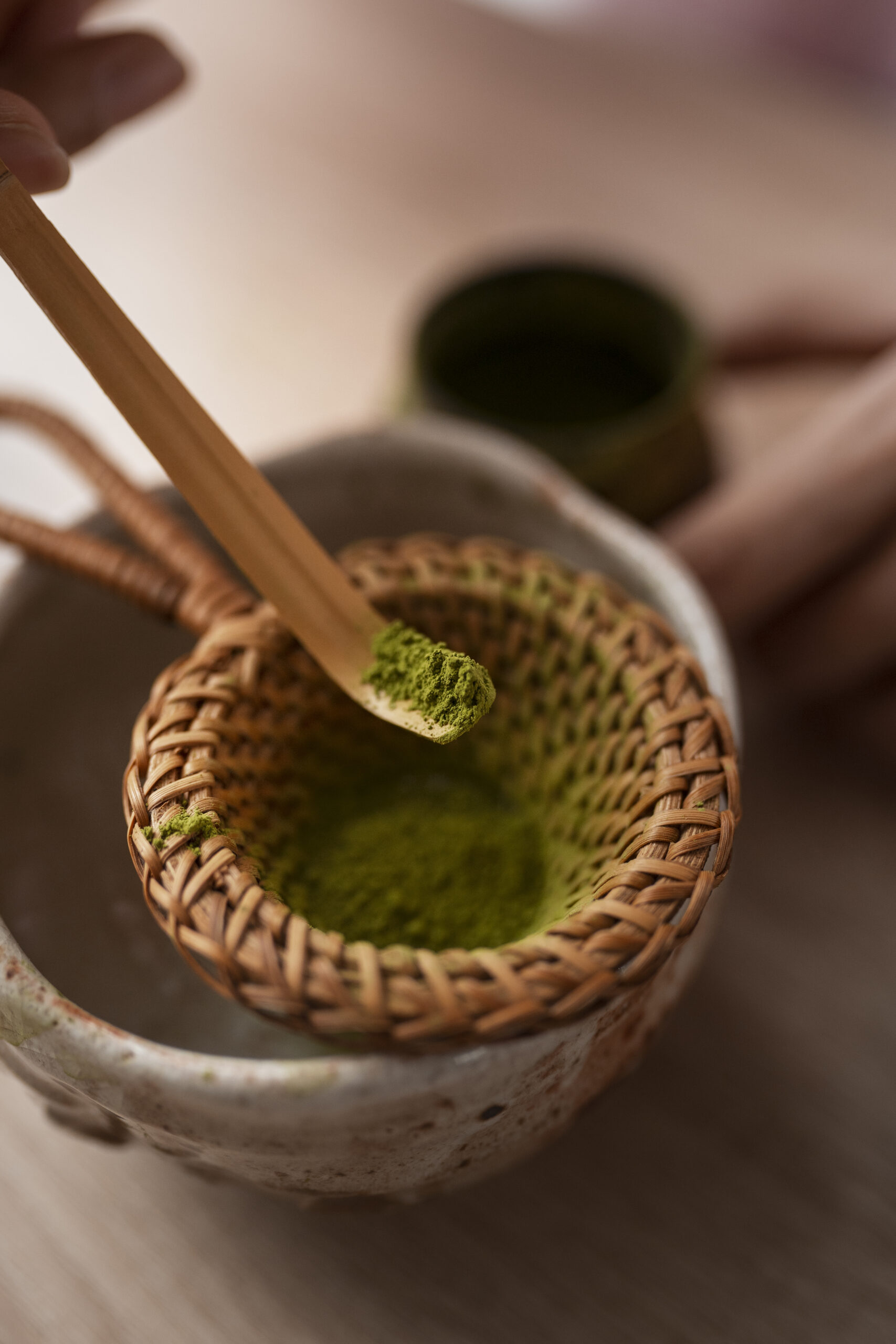 matcha scoop